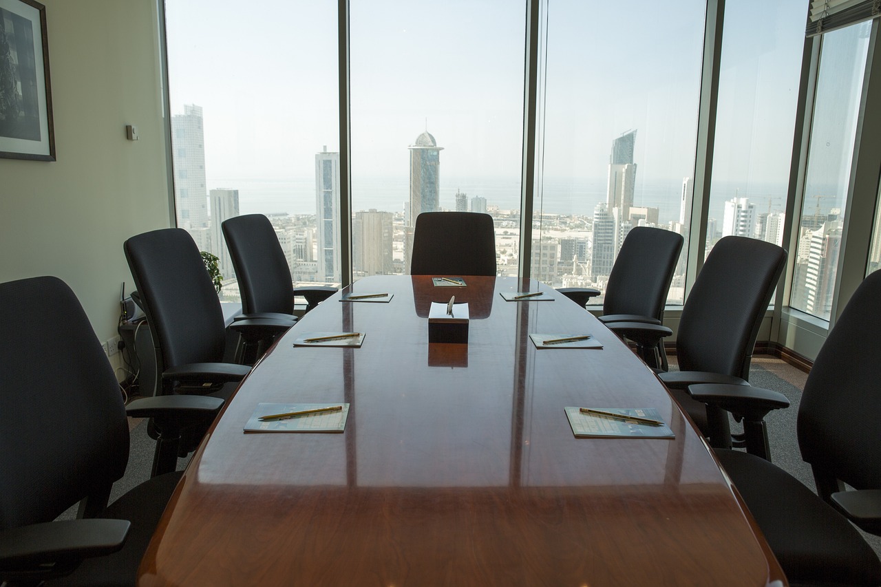 Corporate event seating layout
